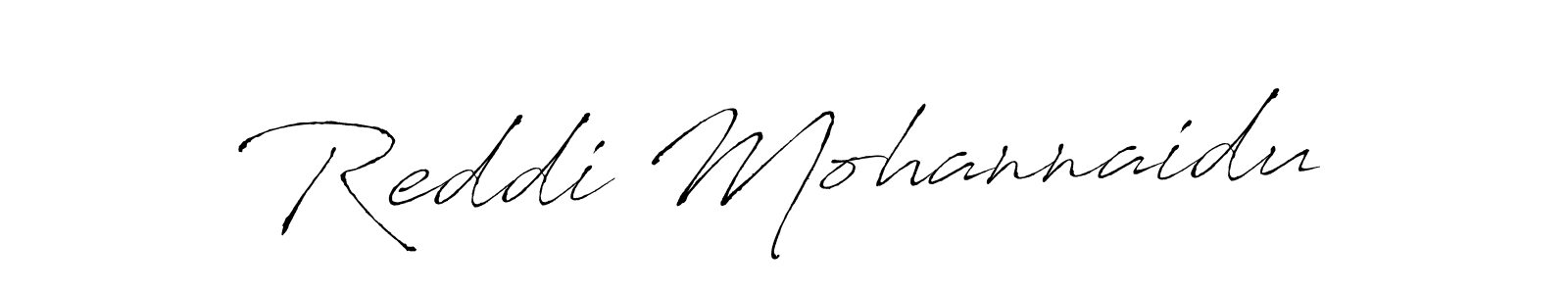 Design your own signature with our free online signature maker. With this signature software, you can create a handwritten (Antro_Vectra) signature for name Reddi Mohannaidu. Reddi Mohannaidu signature style 6 images and pictures png