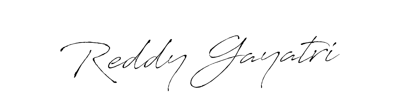 Reddy Gayatri stylish signature style. Best Handwritten Sign (Antro_Vectra) for my name. Handwritten Signature Collection Ideas for my name Reddy Gayatri. Reddy Gayatri signature style 6 images and pictures png