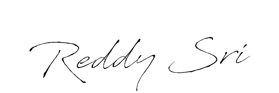 You should practise on your own different ways (Antro_Vectra) to write your name (Reddy Sri) in signature. don't let someone else do it for you. Reddy Sri signature style 6 images and pictures png