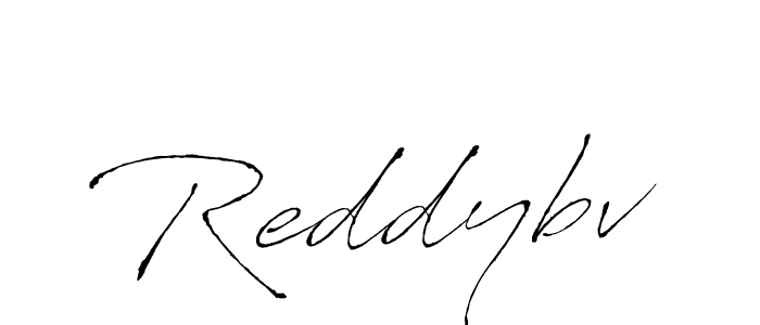 Use a signature maker to create a handwritten signature online. With this signature software, you can design (Antro_Vectra) your own signature for name Reddybv. Reddybv signature style 6 images and pictures png