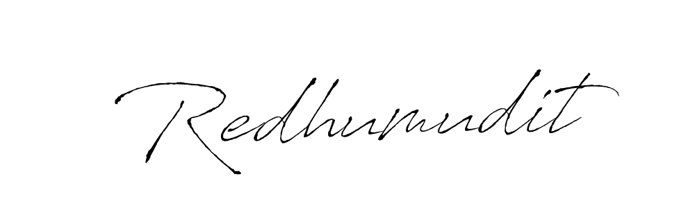 How to make Redhumudit signature? Antro_Vectra is a professional autograph style. Create handwritten signature for Redhumudit name. Redhumudit signature style 6 images and pictures png