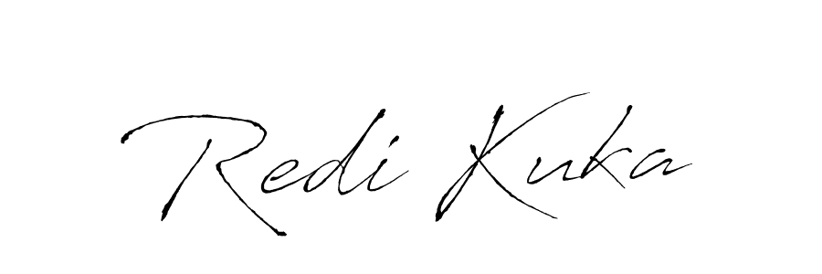 How to make Redi Kuka signature? Antro_Vectra is a professional autograph style. Create handwritten signature for Redi Kuka name. Redi Kuka signature style 6 images and pictures png