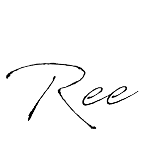 if you are searching for the best signature style for your name Ree. so please give up your signature search. here we have designed multiple signature styles  using Antro_Vectra. Ree signature style 6 images and pictures png