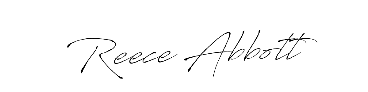 The best way (Antro_Vectra) to make a short signature is to pick only two or three words in your name. The name Reece Abbott include a total of six letters. For converting this name. Reece Abbott signature style 6 images and pictures png