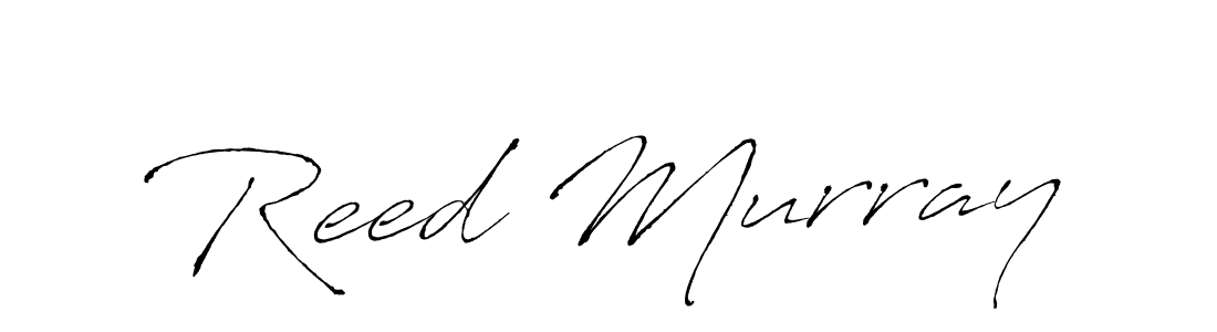 Design your own signature with our free online signature maker. With this signature software, you can create a handwritten (Antro_Vectra) signature for name Reed Murray. Reed Murray signature style 6 images and pictures png