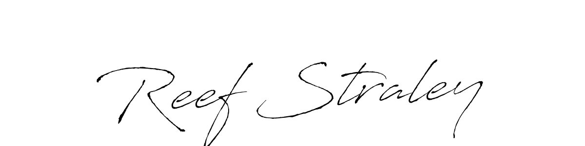 You should practise on your own different ways (Antro_Vectra) to write your name (Reef Straley) in signature. don't let someone else do it for you. Reef Straley signature style 6 images and pictures png