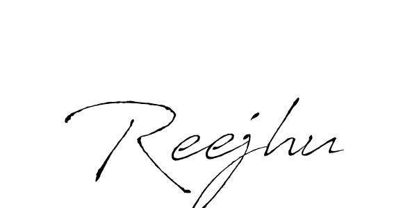 if you are searching for the best signature style for your name Reejhu. so please give up your signature search. here we have designed multiple signature styles  using Antro_Vectra. Reejhu signature style 6 images and pictures png