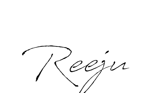 How to make Reeju name signature. Use Antro_Vectra style for creating short signs online. This is the latest handwritten sign. Reeju signature style 6 images and pictures png