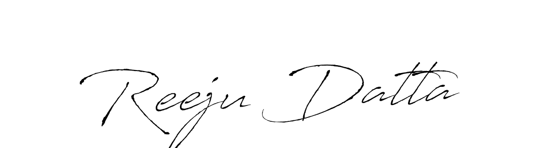 How to make Reeju Datta signature? Antro_Vectra is a professional autograph style. Create handwritten signature for Reeju Datta name. Reeju Datta signature style 6 images and pictures png