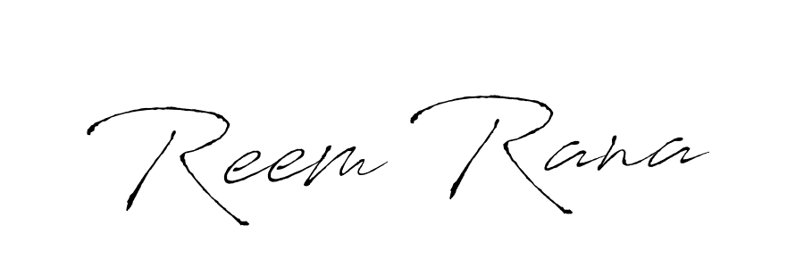 Also we have Reem Rana name is the best signature style. Create professional handwritten signature collection using Antro_Vectra autograph style. Reem Rana signature style 6 images and pictures png