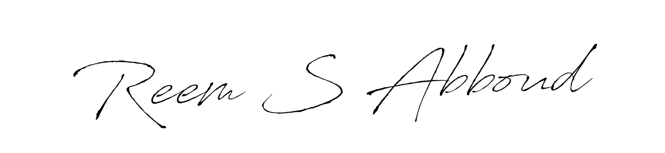 Best and Professional Signature Style for Reem S Abboud. Antro_Vectra Best Signature Style Collection. Reem S Abboud signature style 6 images and pictures png