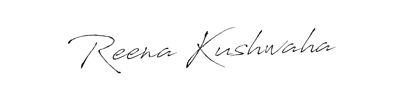Make a beautiful signature design for name Reena Kushwaha. Use this online signature maker to create a handwritten signature for free. Reena Kushwaha signature style 6 images and pictures png
