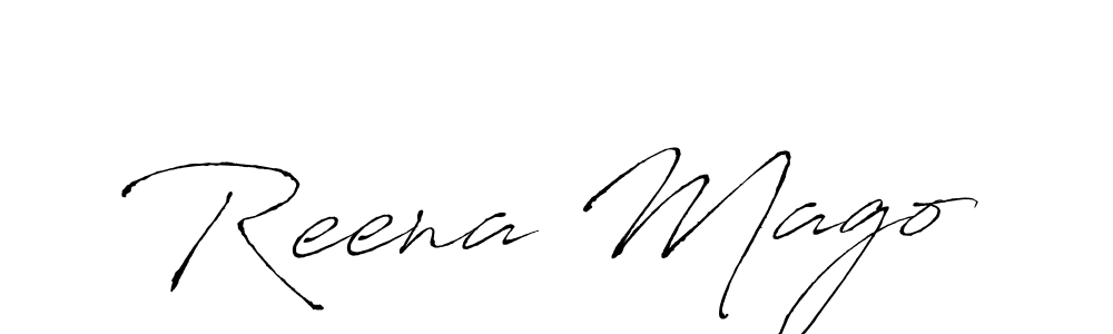 Similarly Antro_Vectra is the best handwritten signature design. Signature creator online .You can use it as an online autograph creator for name Reena Mago. Reena Mago signature style 6 images and pictures png