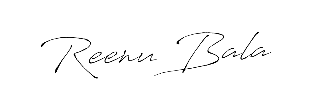 You can use this online signature creator to create a handwritten signature for the name Reenu Bala. This is the best online autograph maker. Reenu Bala signature style 6 images and pictures png