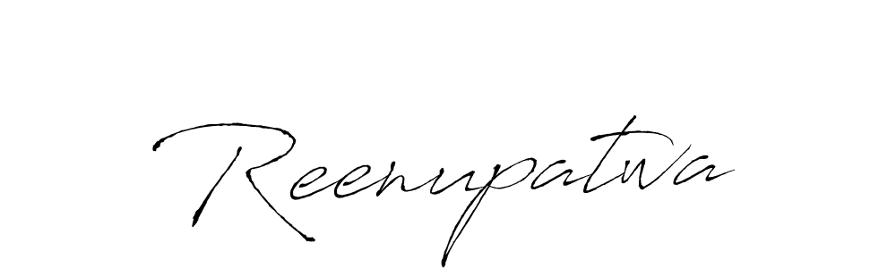 Reenupatwa stylish signature style. Best Handwritten Sign (Antro_Vectra) for my name. Handwritten Signature Collection Ideas for my name Reenupatwa. Reenupatwa signature style 6 images and pictures png