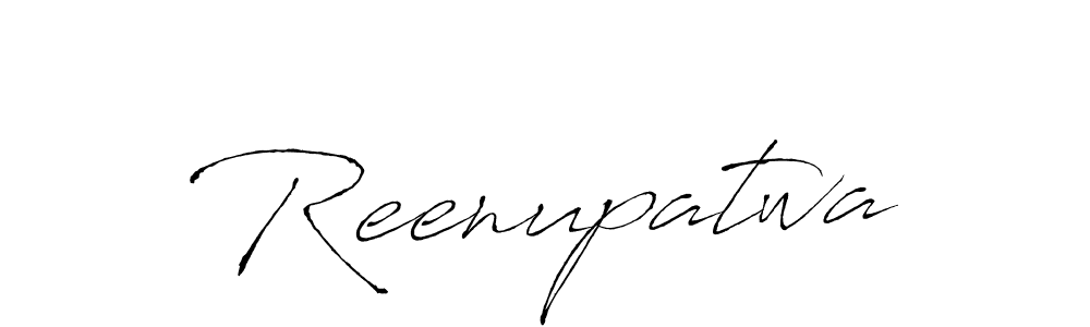 Reenupatwa stylish signature style. Best Handwritten Sign (Antro_Vectra) for my name. Handwritten Signature Collection Ideas for my name Reenupatwa. Reenupatwa signature style 6 images and pictures png