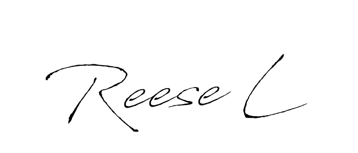 Also You can easily find your signature by using the search form. We will create Reese L name handwritten signature images for you free of cost using Antro_Vectra sign style. Reese L signature style 6 images and pictures png