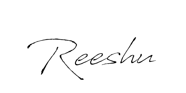 How to Draw Reeshu signature style? Antro_Vectra is a latest design signature styles for name Reeshu. Reeshu signature style 6 images and pictures png