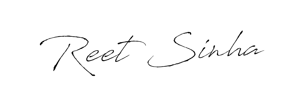The best way (Antro_Vectra) to make a short signature is to pick only two or three words in your name. The name Reet Sinha include a total of six letters. For converting this name. Reet Sinha signature style 6 images and pictures png