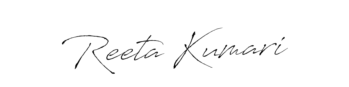 Also You can easily find your signature by using the search form. We will create Reeta Kumari name handwritten signature images for you free of cost using Antro_Vectra sign style. Reeta Kumari signature style 6 images and pictures png