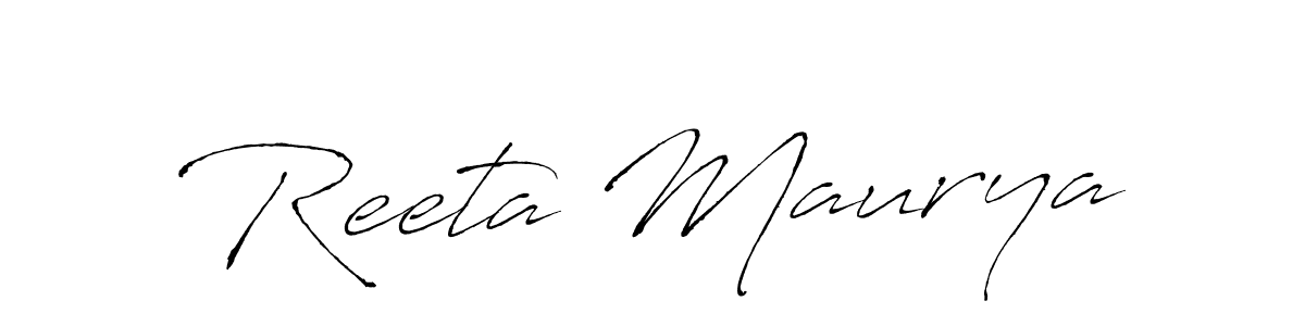 This is the best signature style for the Reeta Maurya name. Also you like these signature font (Antro_Vectra). Mix name signature. Reeta Maurya signature style 6 images and pictures png