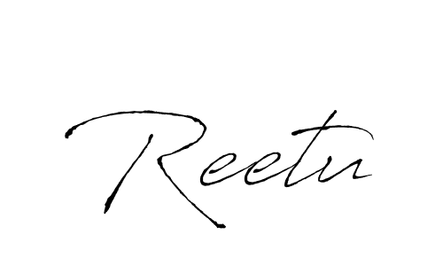 How to make Reetu name signature. Use Antro_Vectra style for creating short signs online. This is the latest handwritten sign. Reetu signature style 6 images and pictures png