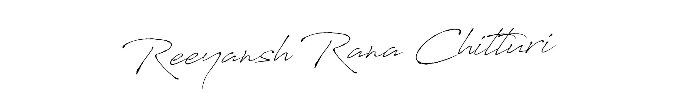 if you are searching for the best signature style for your name Reeyansh Rana Chitturi. so please give up your signature search. here we have designed multiple signature styles  using Antro_Vectra. Reeyansh Rana Chitturi signature style 6 images and pictures png