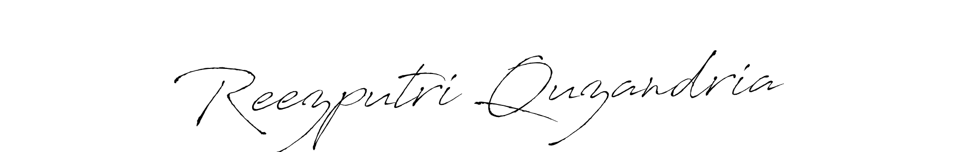 Check out images of Autograph of Reezputri Quzandria name. Actor Reezputri Quzandria Signature Style. Antro_Vectra is a professional sign style online. Reezputri Quzandria signature style 6 images and pictures png