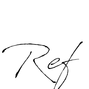 The best way (Antro_Vectra) to make a short signature is to pick only two or three words in your name. The name Ref include a total of six letters. For converting this name. Ref signature style 6 images and pictures png