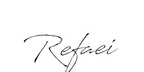 Make a beautiful signature design for name Refaei. Use this online signature maker to create a handwritten signature for free. Refaei signature style 6 images and pictures png