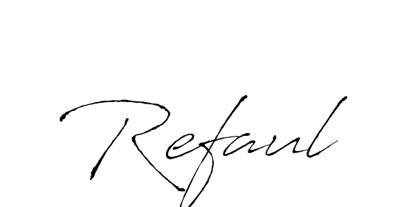 Also You can easily find your signature by using the search form. We will create Refaul name handwritten signature images for you free of cost using Antro_Vectra sign style. Refaul signature style 6 images and pictures png