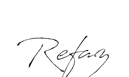 Use a signature maker to create a handwritten signature online. With this signature software, you can design (Antro_Vectra) your own signature for name Refaz. Refaz signature style 6 images and pictures png