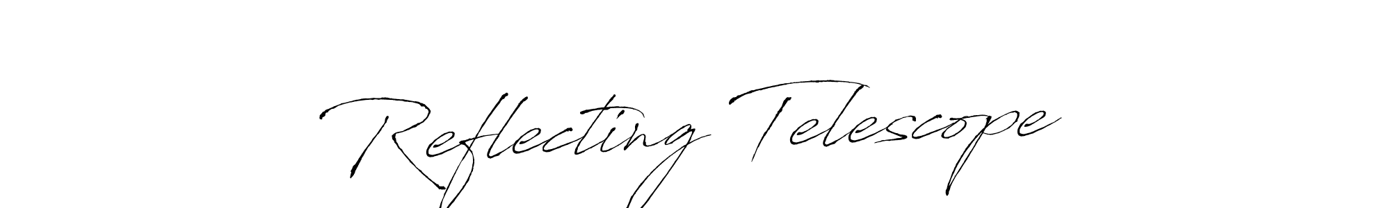 This is the best signature style for the Reflecting Telescope name. Also you like these signature font (Antro_Vectra). Mix name signature. Reflecting Telescope signature style 6 images and pictures png