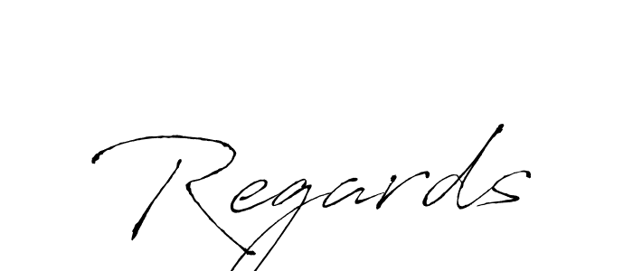 Similarly Antro_Vectra is the best handwritten signature design. Signature creator online .You can use it as an online autograph creator for name Regards. Regards signature style 6 images and pictures png