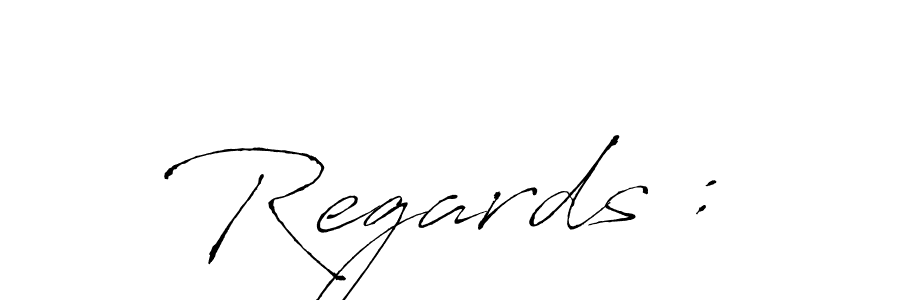 How to Draw Regards : signature style? Antro_Vectra is a latest design signature styles for name Regards :. Regards : signature style 6 images and pictures png