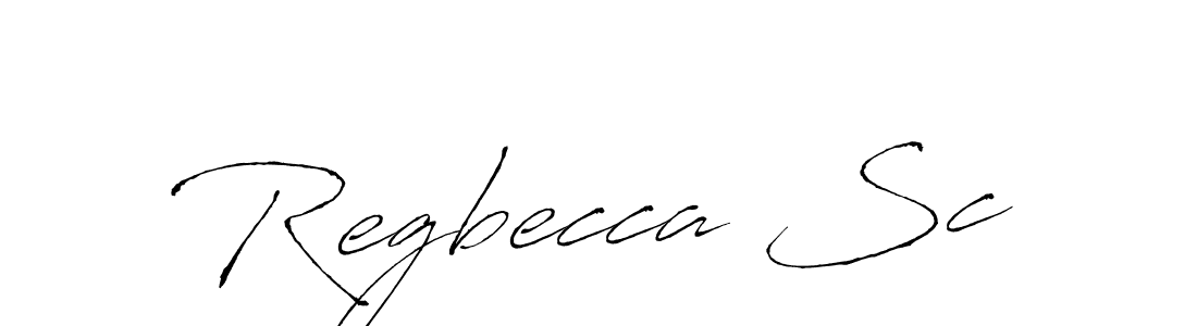 You should practise on your own different ways (Antro_Vectra) to write your name (Regbecca Sc) in signature. don't let someone else do it for you. Regbecca Sc signature style 6 images and pictures png