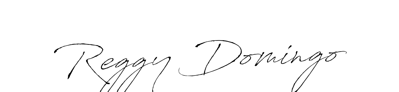 Also we have Reggy Domingo name is the best signature style. Create professional handwritten signature collection using Antro_Vectra autograph style. Reggy Domingo signature style 6 images and pictures png