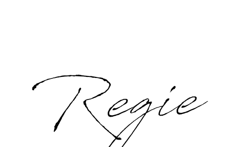 How to make Regie name signature. Use Antro_Vectra style for creating short signs online. This is the latest handwritten sign. Regie signature style 6 images and pictures png