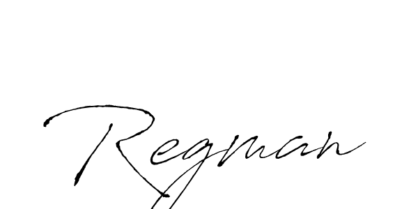 The best way (Antro_Vectra) to make a short signature is to pick only two or three words in your name. The name Regman include a total of six letters. For converting this name. Regman signature style 6 images and pictures png