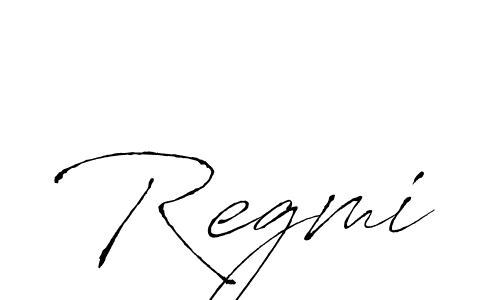 How to make Regmi signature? Antro_Vectra is a professional autograph style. Create handwritten signature for Regmi name. Regmi signature style 6 images and pictures png