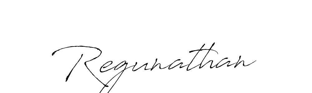 Use a signature maker to create a handwritten signature online. With this signature software, you can design (Antro_Vectra) your own signature for name Regunathan. Regunathan signature style 6 images and pictures png