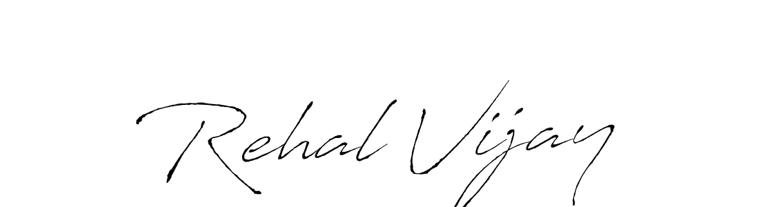 How to Draw Rehal Vijay signature style? Antro_Vectra is a latest design signature styles for name Rehal Vijay. Rehal Vijay signature style 6 images and pictures png