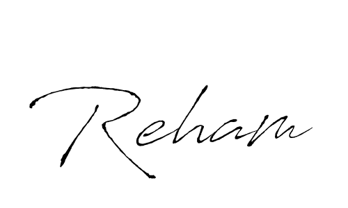Make a beautiful signature design for name Reham. Use this online signature maker to create a handwritten signature for free. Reham signature style 6 images and pictures png