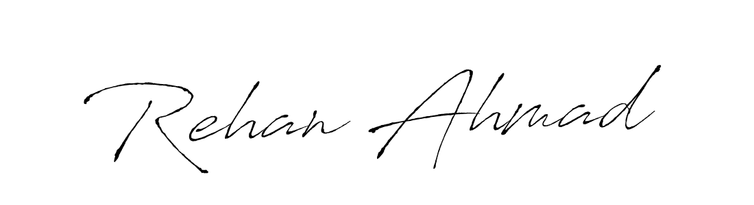 Make a short Rehan Ahmad signature style. Manage your documents anywhere anytime using Antro_Vectra. Create and add eSignatures, submit forms, share and send files easily. Rehan Ahmad signature style 6 images and pictures png