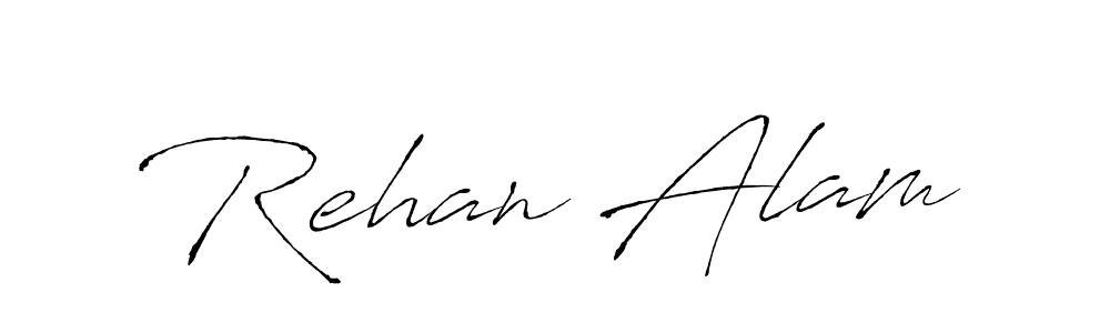 Also You can easily find your signature by using the search form. We will create Rehan Alam name handwritten signature images for you free of cost using Antro_Vectra sign style. Rehan Alam signature style 6 images and pictures png
