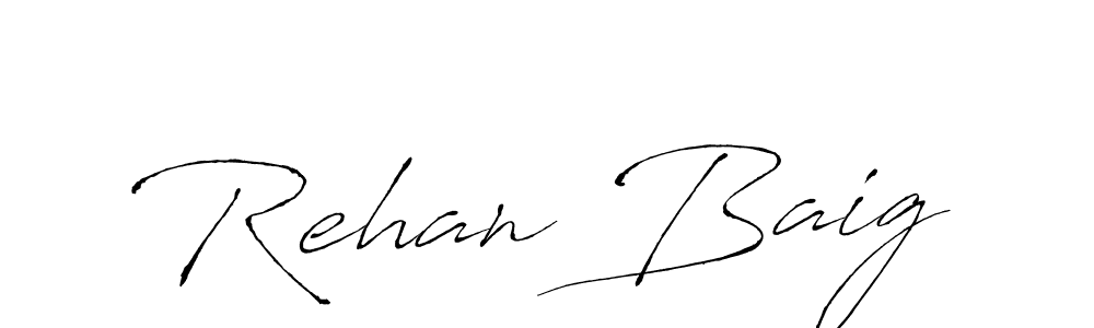 You can use this online signature creator to create a handwritten signature for the name Rehan Baig. This is the best online autograph maker. Rehan Baig signature style 6 images and pictures png