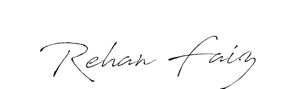 Make a beautiful signature design for name Rehan Faiz. Use this online signature maker to create a handwritten signature for free. Rehan Faiz signature style 6 images and pictures png