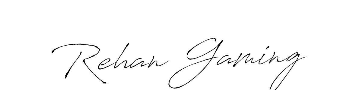 How to make Rehan Gaming name signature. Use Antro_Vectra style for creating short signs online. This is the latest handwritten sign. Rehan Gaming signature style 6 images and pictures png