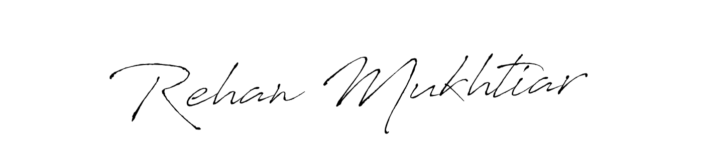 Make a beautiful signature design for name Rehan Mukhtiar. Use this online signature maker to create a handwritten signature for free. Rehan Mukhtiar signature style 6 images and pictures png