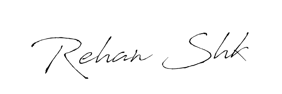 Similarly Antro_Vectra is the best handwritten signature design. Signature creator online .You can use it as an online autograph creator for name Rehan Shk. Rehan Shk signature style 6 images and pictures png